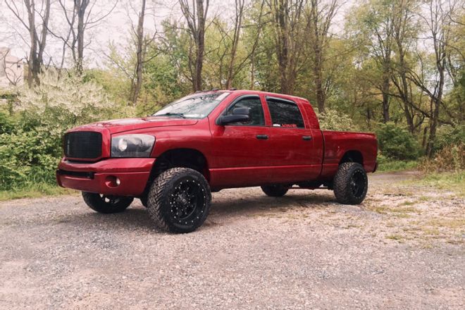 2007 Dodge Ram 2500 Single-turbocharged 5.9L I-6 at 2018 Diesel Power Challenge