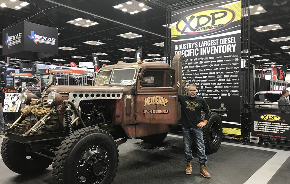 Steve Darnell PRI XDP Booth Iron Rod