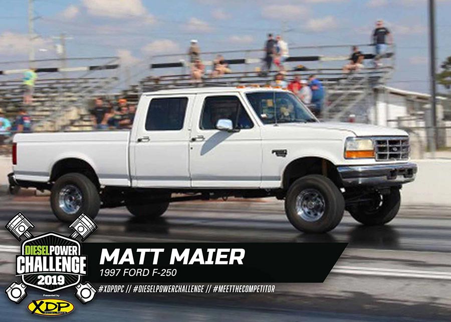 2019 Diesel Power Challenge Matt Maier