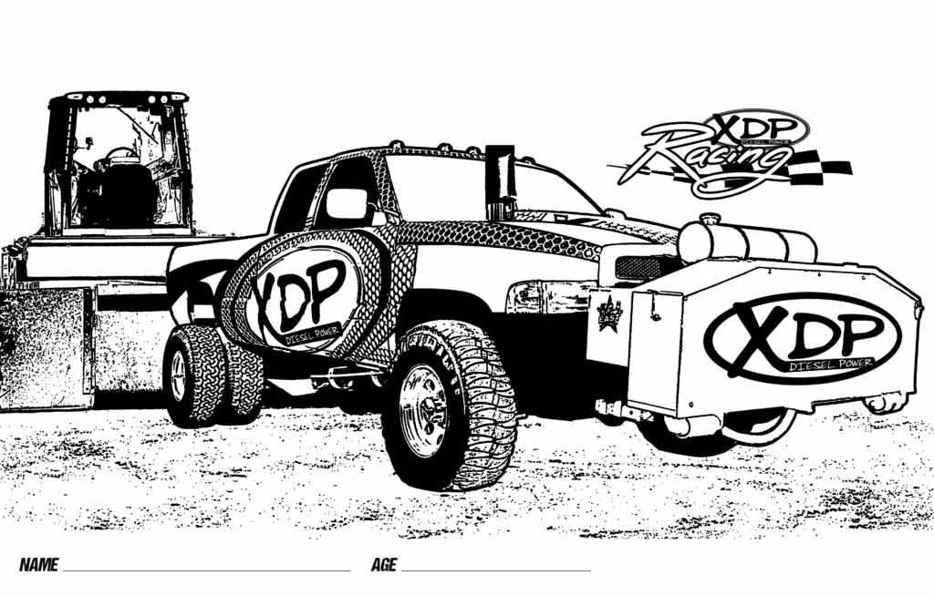 dodge ram 3500 coloring pages