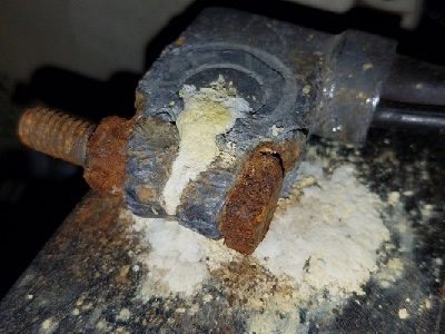 Corroded Battery Cable