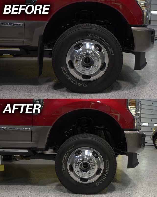 Leveling kit powerstroke