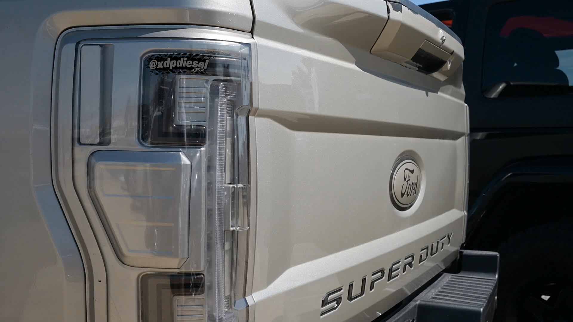 2017 F250 King Ranch Color Matching Tail Light