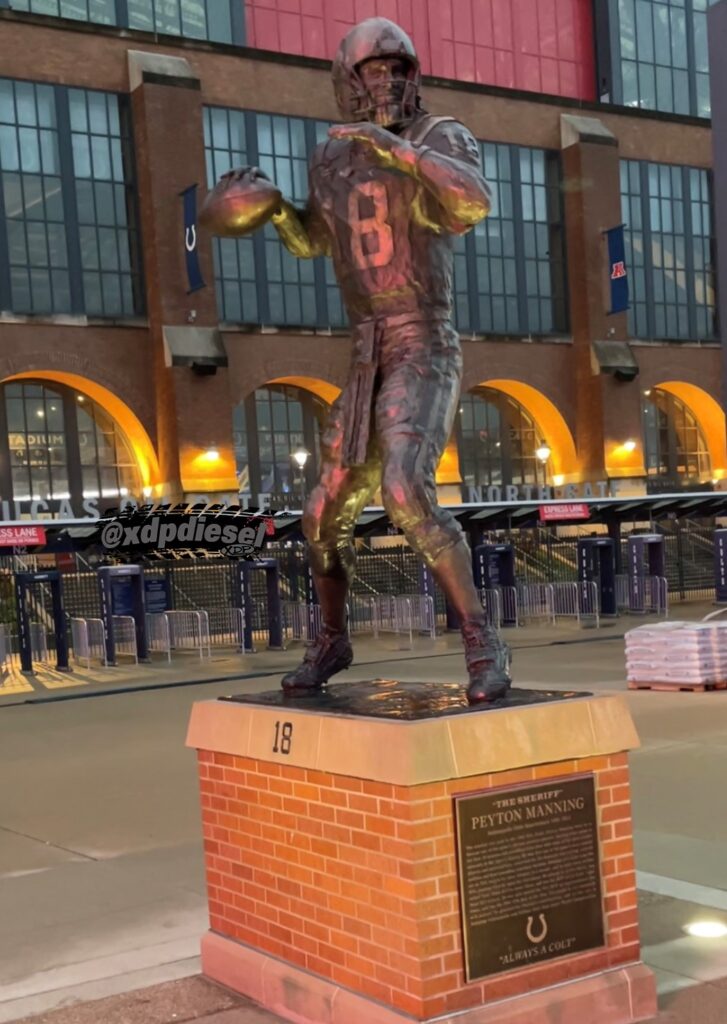 Peyton Manning monument