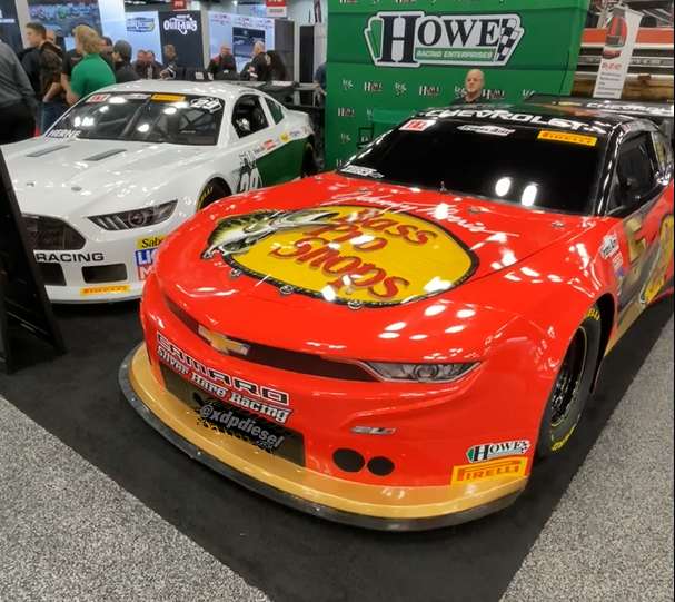 Bass Pro Shops race car at PRI 2022