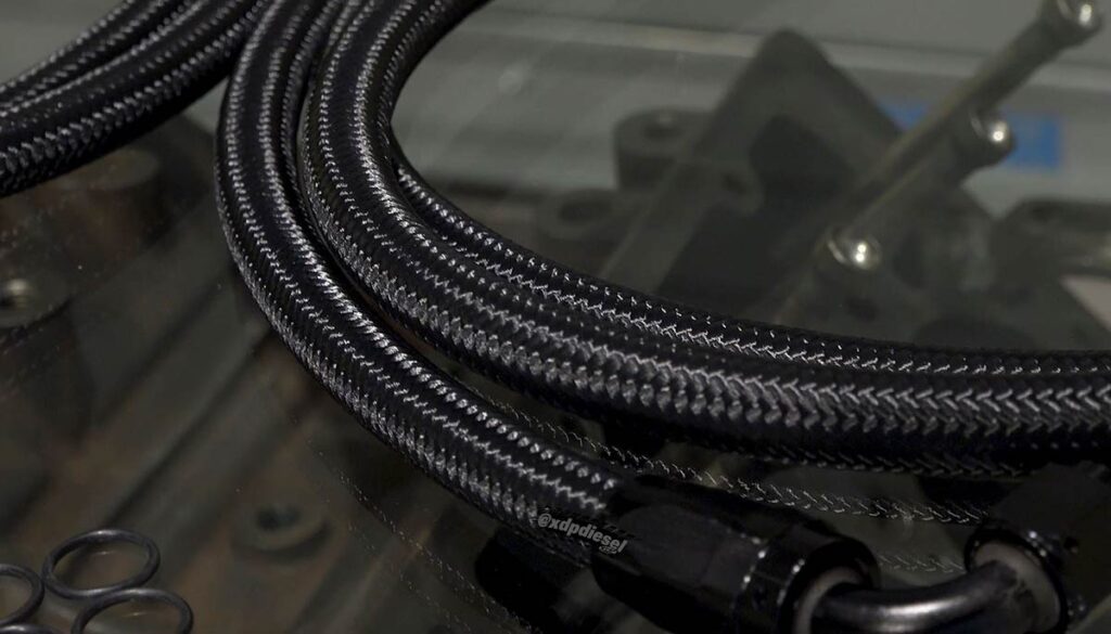 Full Send Diesel Braided Lines