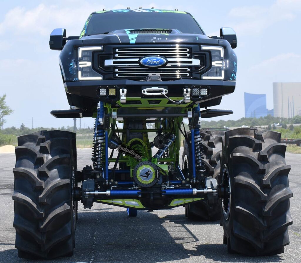 Dirty Money Monster Truck at Atlantic City Truck Meet 2023