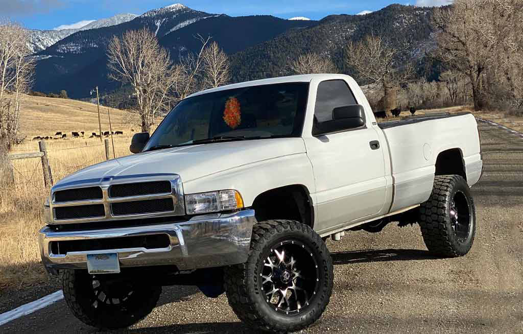 Thermal Zero Black Turbo Manifold Blanket For 1989-1998 Dodge Ram 2500/3500 5.9L Cummins Diesel - Handcrafted In USA