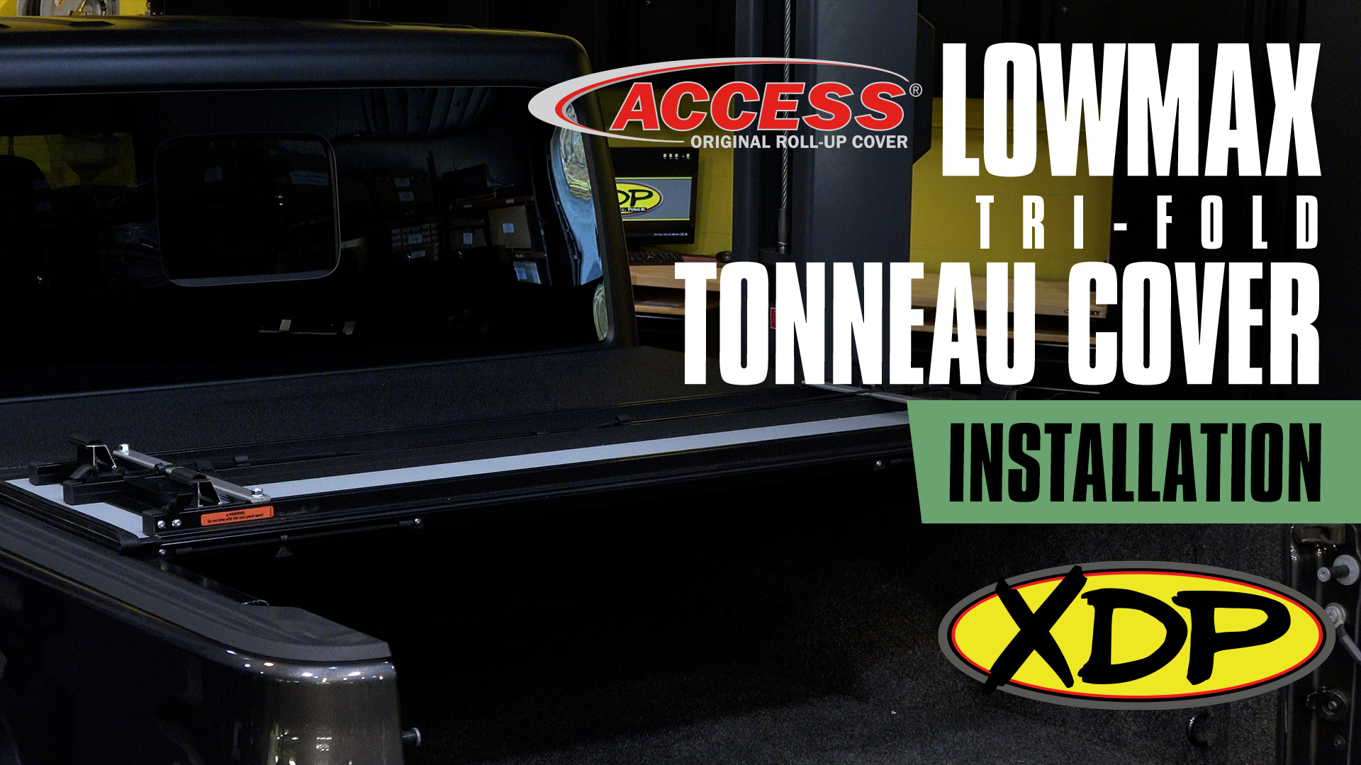 Protect Your Truck Bed with the Access LOMAX Hard Tri-Fold Tonneau