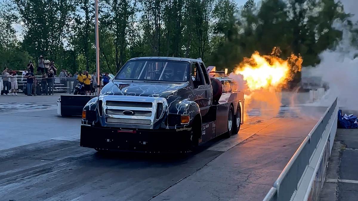 Homewrecker Jet Truck