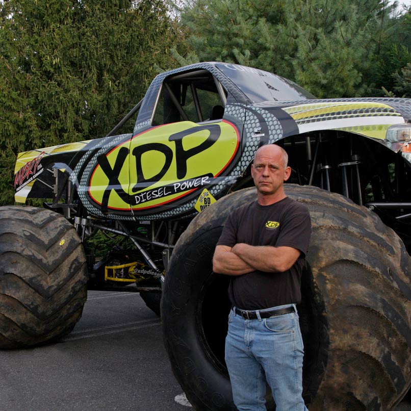 Dave Radzierez and the XDP Diesel Monster Truck