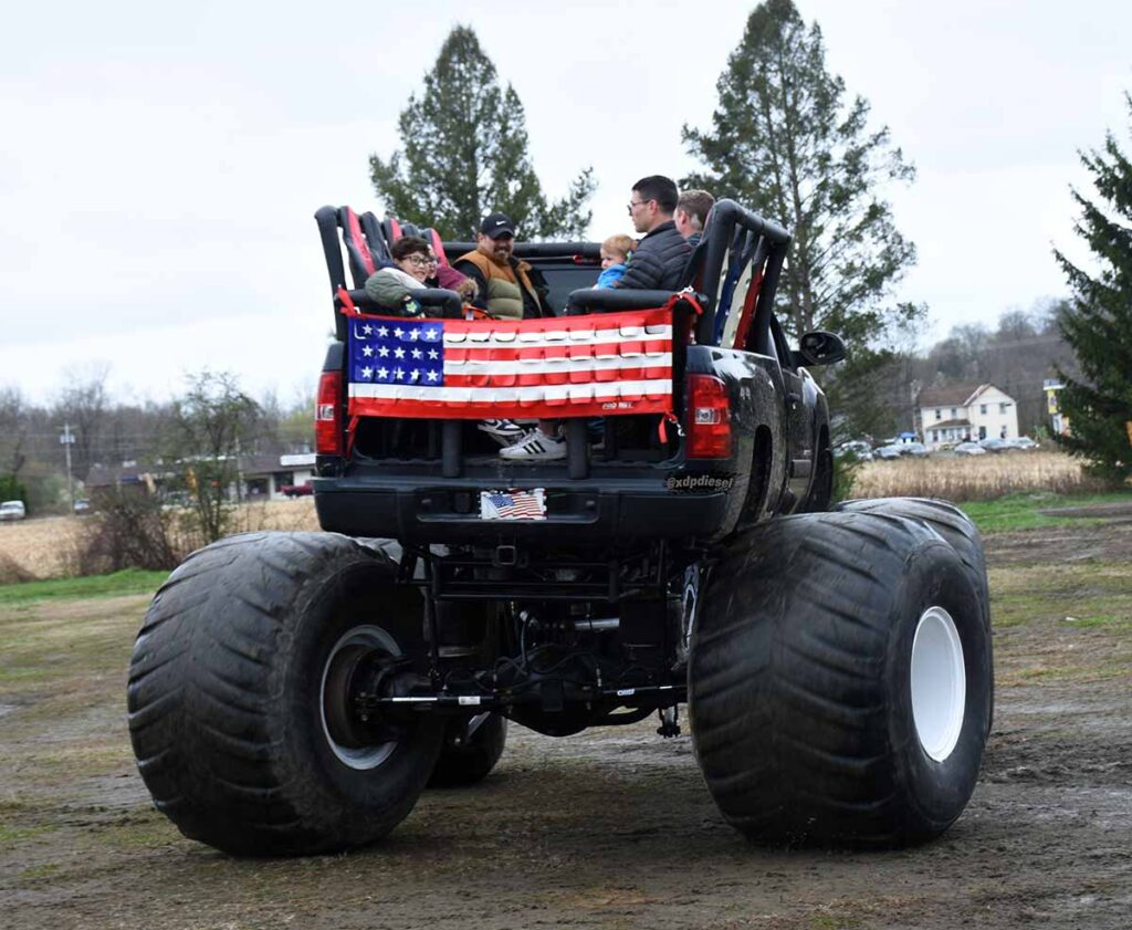 American Flag Tailgate