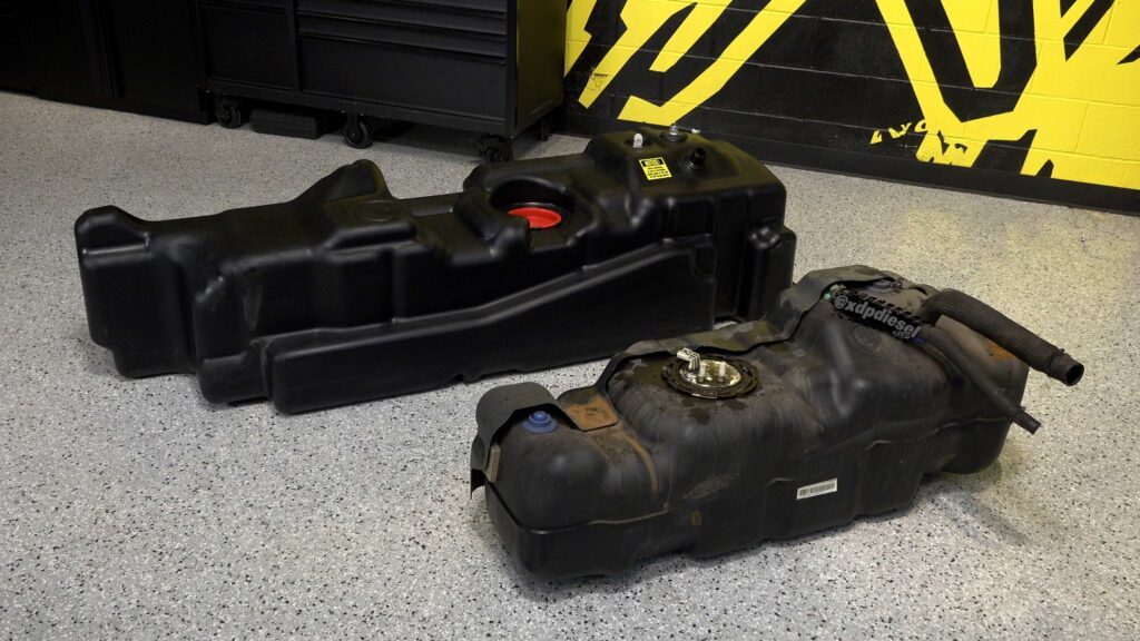 Titan Fuel Tank Compared To OEM