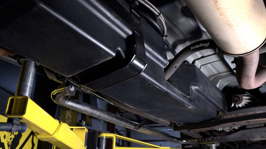 Installed Titan Fuel Tank