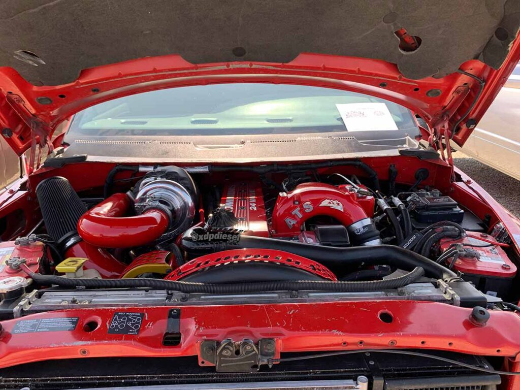 Dodge Ram Diesel Underhood