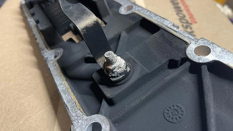 Corroded Heater Grid Bolt