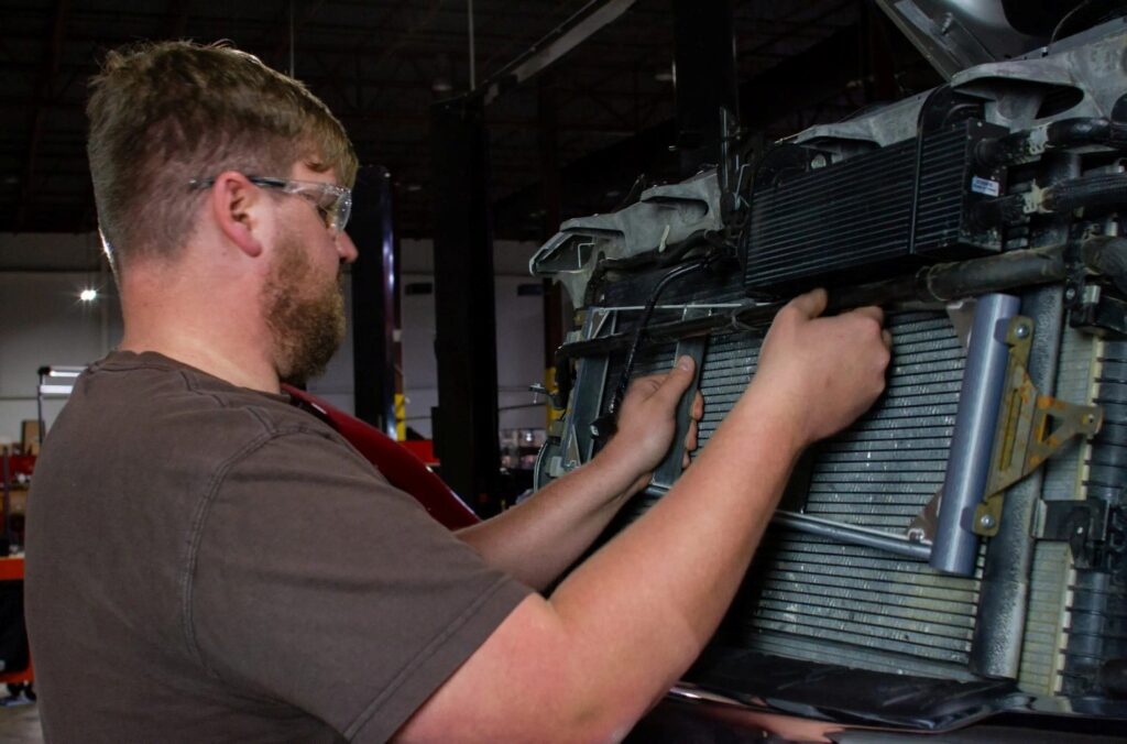 Transmission Cooler Install