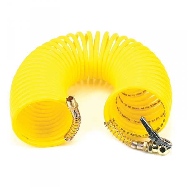 Image 1 for Viair 00037 Coil Hose With Air Chuck (35')
