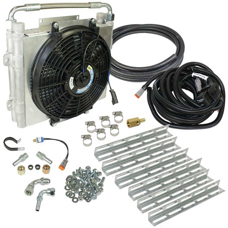 BDPower Xtruded DoubleStacked Auxiliary Trans Cooler Kit 1030606DS XDP
