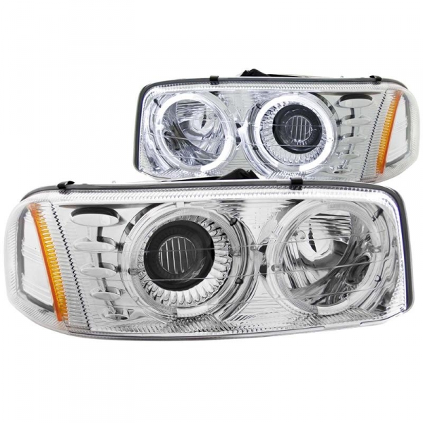Image 1 for Anzo GMC Sierra Projector with HALO (Chrome) 111191