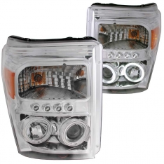 Anzo 111272 Chrome Projector Headlights