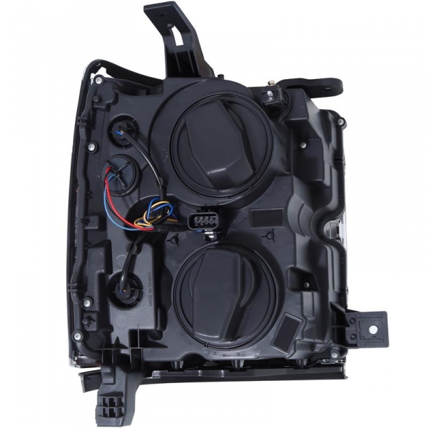 Anzo 111364 Black Plank Style Switchback Projector Headlights | XDP