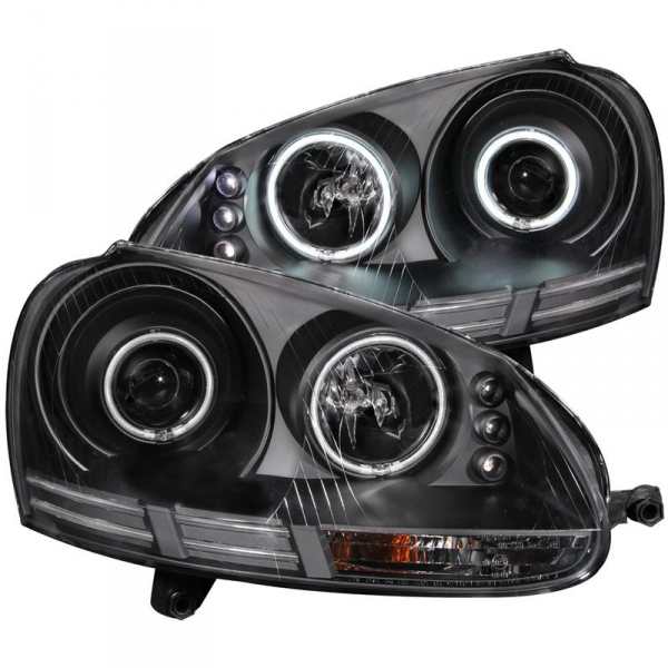 Image 1 for Anzo Black Halo Projector Headlights 121345
