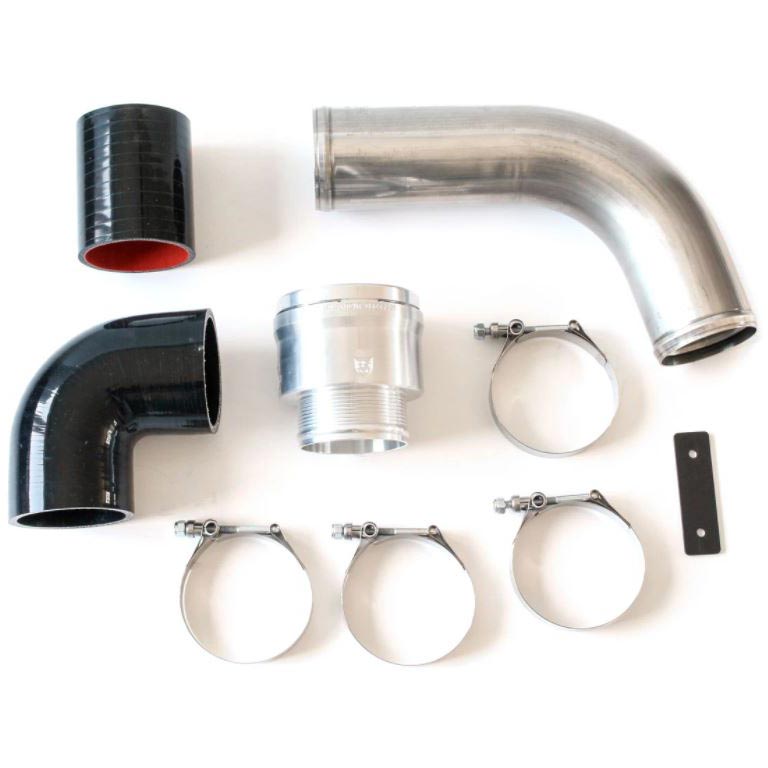 H s motorsports 122004 b intercooler pipe upgrade black xdp