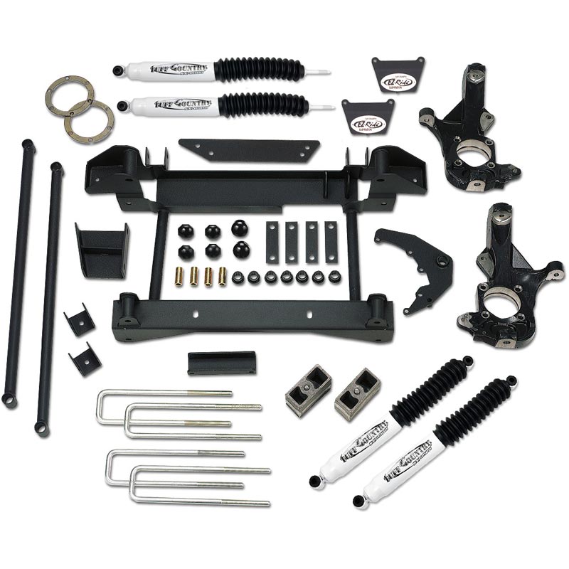 Tuff Country 6" Lift Kit With 1Piece Subframe (20012010 GM) XDP