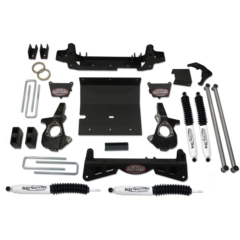 Tuff Country 6" Lift Kit With 3Piece Subframe (20012010 GM) XDP