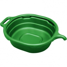 Lisle 17982 4.5 Gallon Oval Coolant Drain Pan - Green
