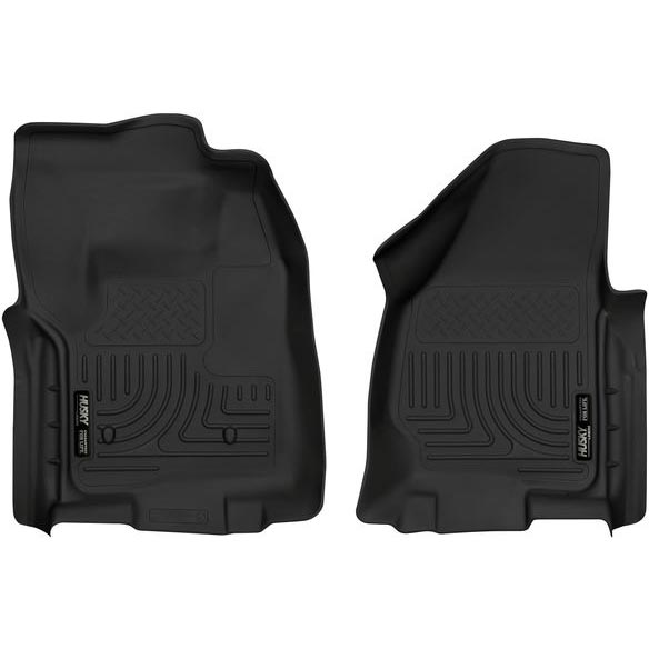 Husky Liners 18721 Black Weatherbeater Front Row Floor Liner XDP