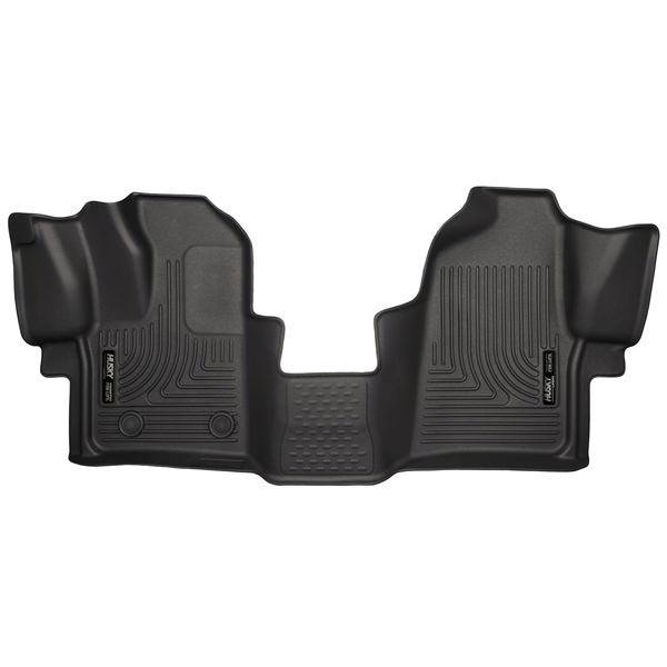 Husky Liners 18771 Black Weatherbeater Front Row Floor Liner XDP