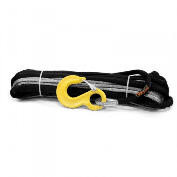 Mile Marker 19-52516-100C 5//16 x 100 Synthetic Rope Assembly