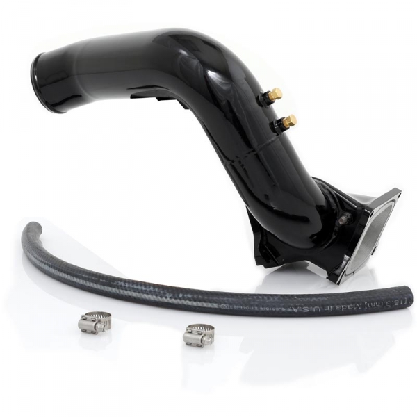 LLY GLOSS BLACK MADE IN USA HSP DIESEL 4 COLD AIR INTAKE KIT FOR 2004.5-2005 CHEVROLET//GMC DURAMAX 6.6L