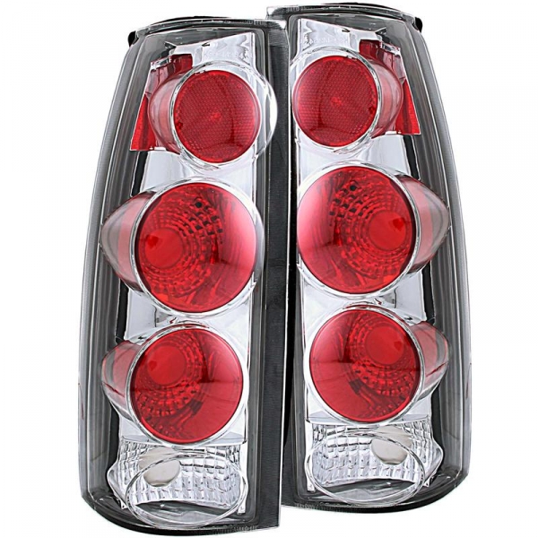 Image 1 for Anzo 211017 Chrome 3D Style Tail Lights