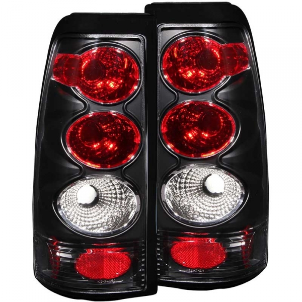 Image 1 for Anzo 211025 Black Tail Lights