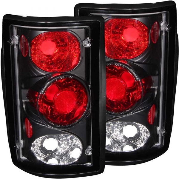 Image 1 for Anzo 211051 Black Tail Lights