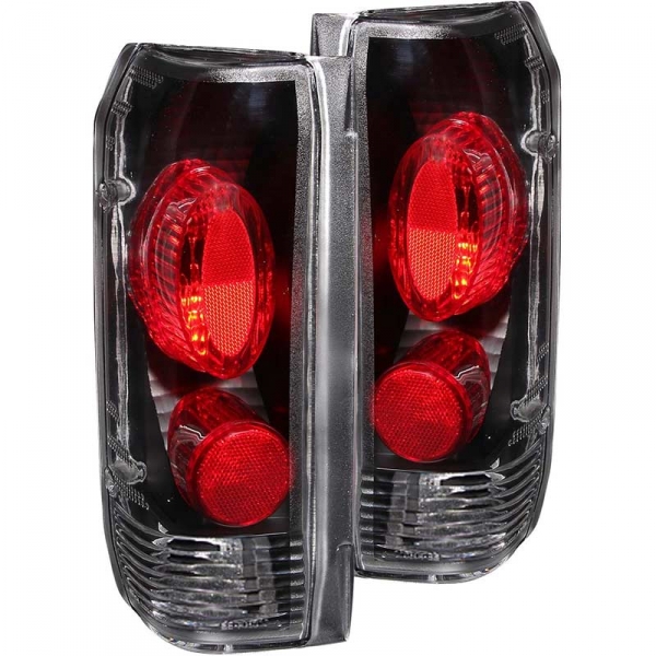 Image 1 for Anzo 211062 Black Tail Lights
