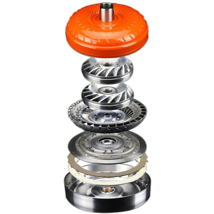 Sun Coast 23618253D Triple Disc Torque Converter (2500 Stall) XDP