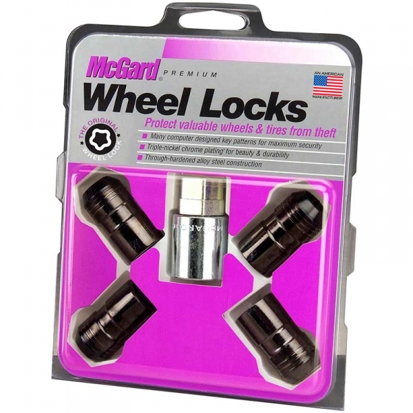McGard 24216 Black Wheel Locks (4-Pack) | XDP