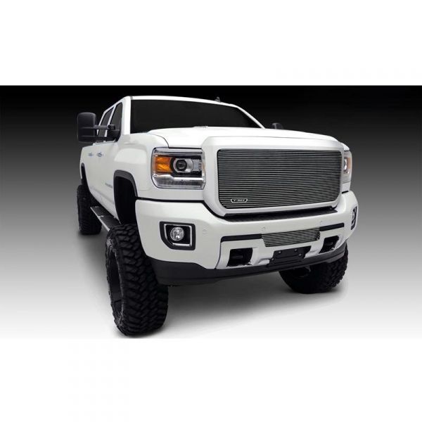 Image 1 for T-Rex 25211 Billet Series Polished Bumper 1-Piece Grille Insert