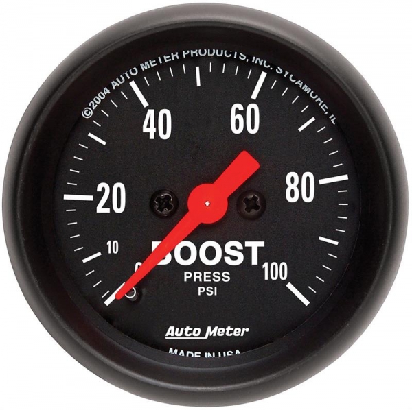 Auto Meter 7504 Phantom II 2-1/16 0-35 PSI Mechanical Boost Gauge 