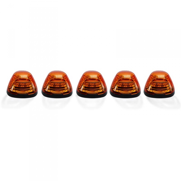 Image 1 for Recon 264143AM Amber Lens Amber LED Cab Lights