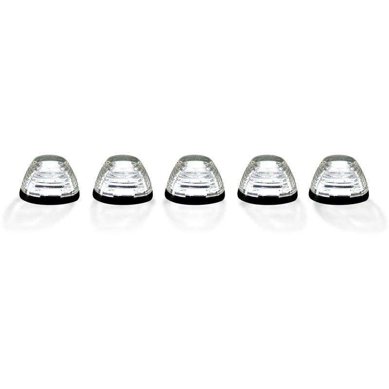 Recon 264143CL Clear Lens Amber LED Cab Lights | XDP