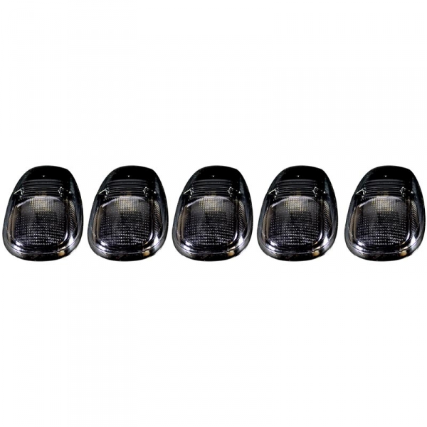 Image 1 for Recon 264145BK Smoked Lens Amber LED Cab Lights