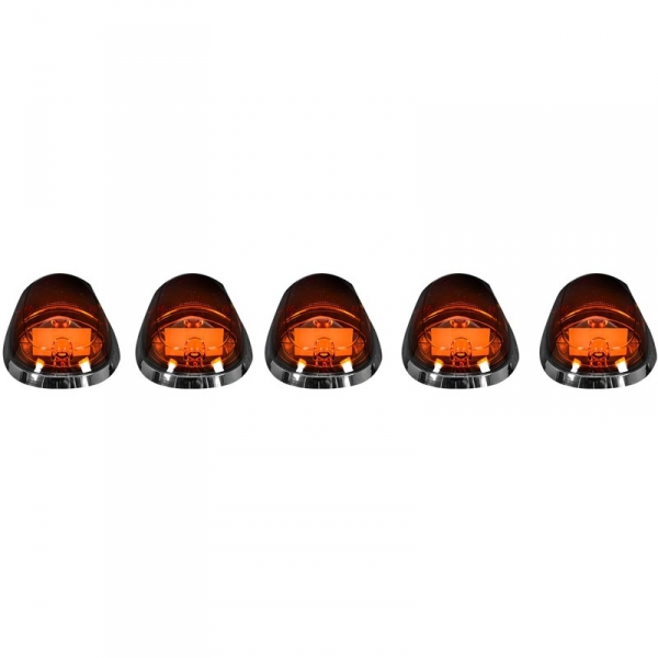 Image 1 for Recon 264146AMHP Amber Lens Amber OLED Bar-Style Cab Lights