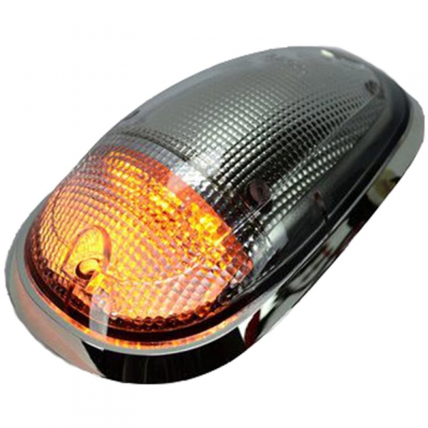 Recon 264146CL Clear Lens Amber LED Cab Lights | XDP