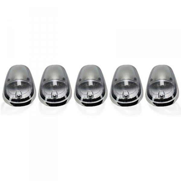 Image 1 for Recon 264146WHCL Clear Lens White LED Cab Lights