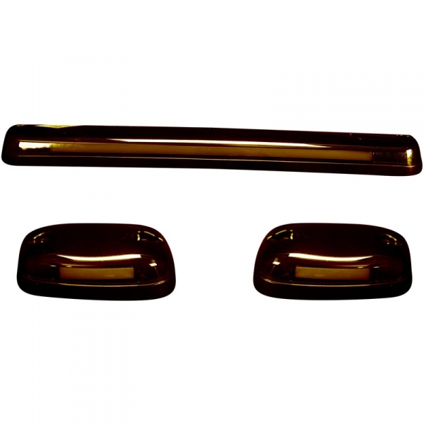 Image 1 for Recon 264156AMHP Amber Lens Amber OLED Bar-Style Cab Lights